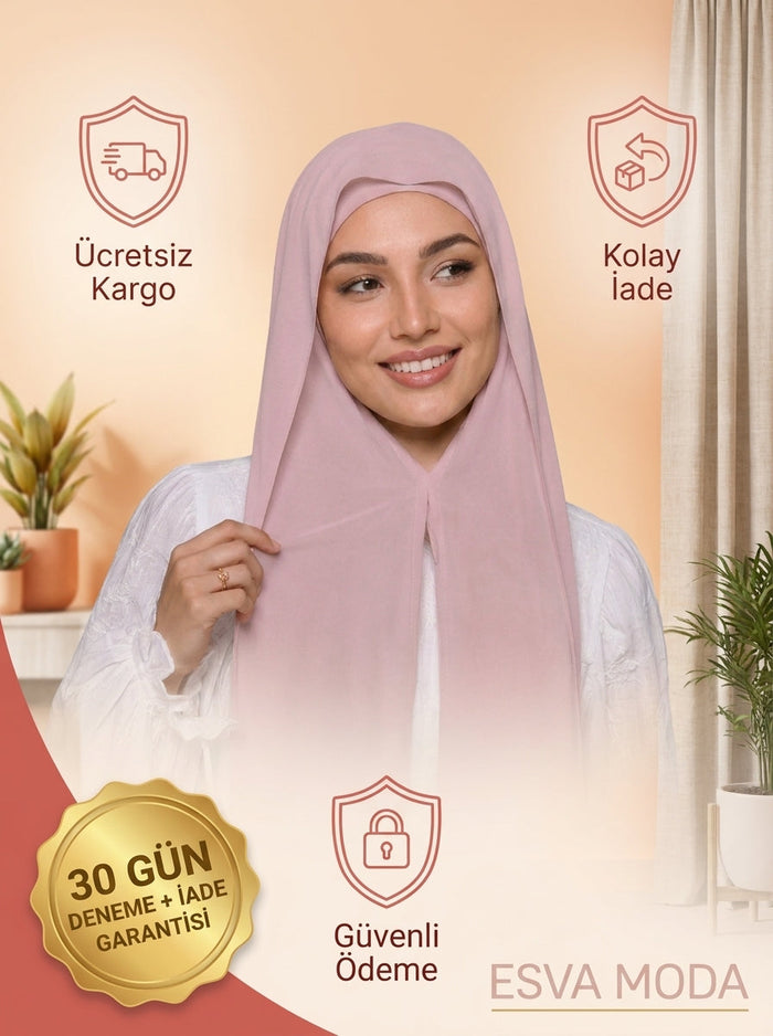 ESVA MODA Mıknatıslı Hazır Şal 6