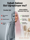 ESVA MODA Mıknatıslı Hazır Şal 2